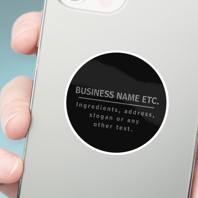 Pegatina Negro y gris multiusos (Subido por el creador)