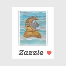 Pegatina ¡Nemo, una montaña de gato!