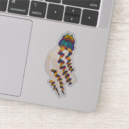 Pegatina Neon Jellyfish