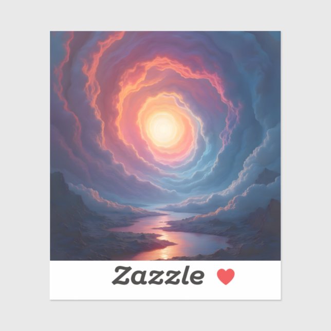 Pegatina Neon Maelstrom - Square Vinyl  (Hoja)