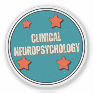 Pegatina Neuropsicología Clínica