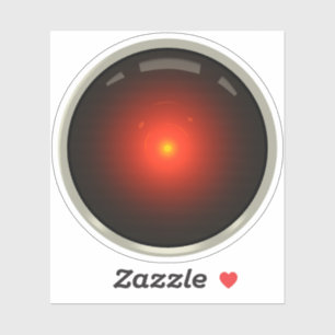 Pegatina Never Alone (rojo)