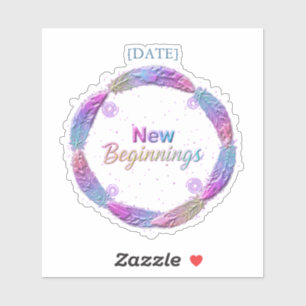 Pegatina New Beginnings / Nuevos Comienzos 2027