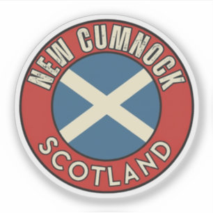 Pegatina New Cumnock, Escocia