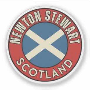 Pegatina Newton Stewart, Escocia