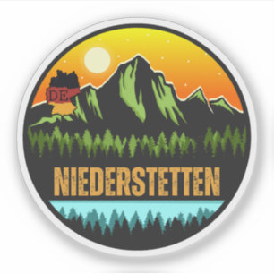 Pegatina Niederstetten, Baden-Wurtemberg Alemania