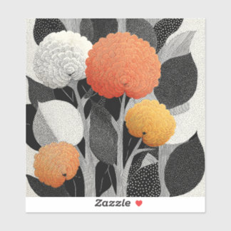 Pegatina Night Bloom on the Red Planet #5