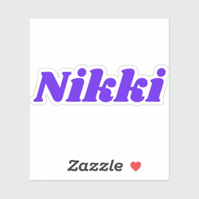 Pegatina Nikki (Hoja)