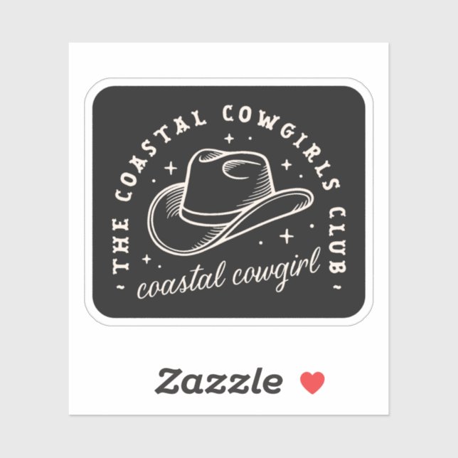 Pegatina Niña de la discoteca costera negra de estética occ (Hoja)