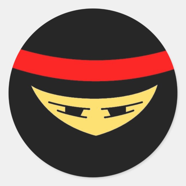 Pegatina Ninja (Anverso)