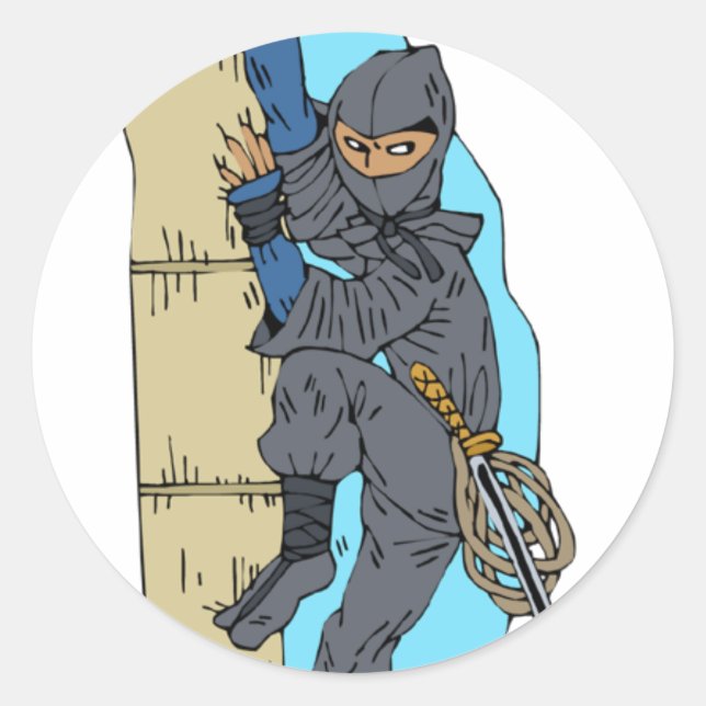 Pegatina Ninja (Anverso)