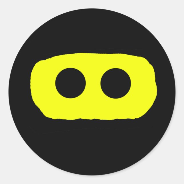 Pegatina Ninja (Anverso)