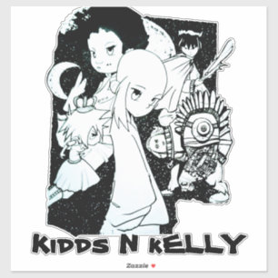 Pegatina Niños Y Kelly