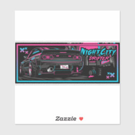 Pegatina Nissan 240sx s13