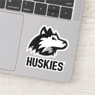 Pegatina NIU Huskies Molestos