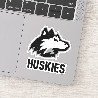 Pegatina NIU Huskies Molestos