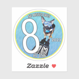 Pegatina NMD en DSK - Tarjeta de agosto de 2023