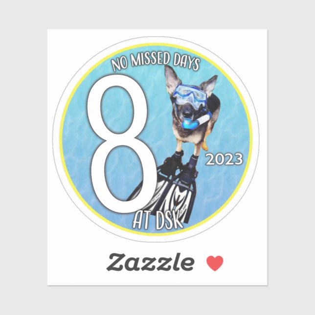 Pegatina NMD en DSK - Tarjeta de agosto de 2023 (Hoja)