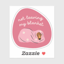 No dejar mi cereza de ilustracion de perro manta