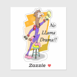 Pegatina ¡¡No es drama de Lama!! 2