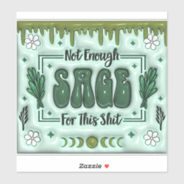Pegatina No es suficiente Sage