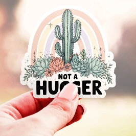 Pegatina No es un Cactus Vinyl Hugger