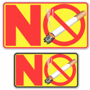 Pegatina No fumar No Fumar