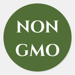 Pegatina NO GMO