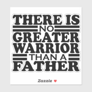 PEGATINA NO HAY MÁS GUERRA QUE UN PADRE.