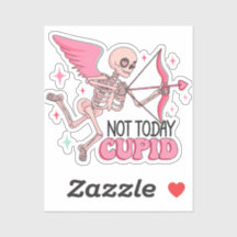 ¡No Hoy, Cupido! Esqueleto Anti-Valentine