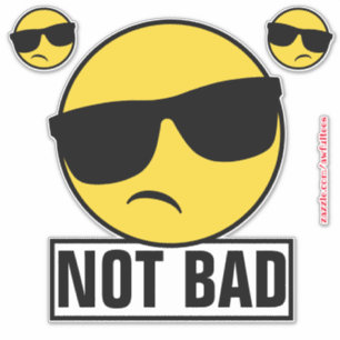 Pegatina No mala Emoji