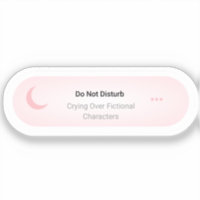 No molestar - Llorar por personajes ficticios