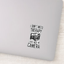 No necesito terapia, solo necesito mi cámara