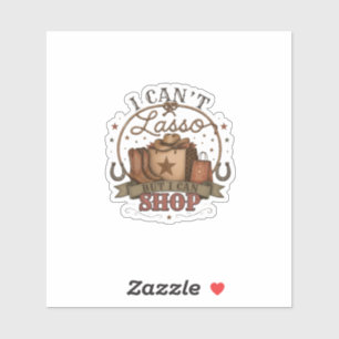 Pegatina No Puedo Hacer Lazos Pero Puedo Comprar Diseño Wes
