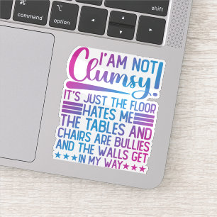 Pegatina No soy torpe, son sólo palabras graciosas sarcásti