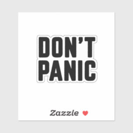 Pegatina No te asustes