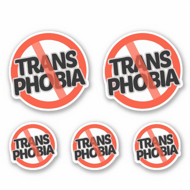 Pegatina No Transfobia (Anverso)