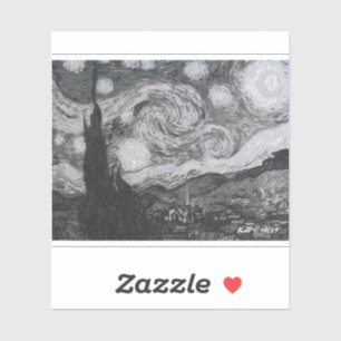 Pegatina Noche Starry I Vincent Van Gogh