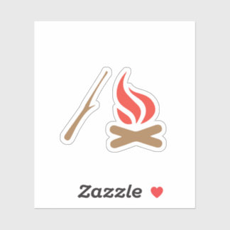 Pegatina Noches de Campfire