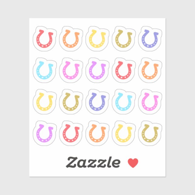 Pegatina Nombramiento de Hípica Equestrianism Vet (Hoja)