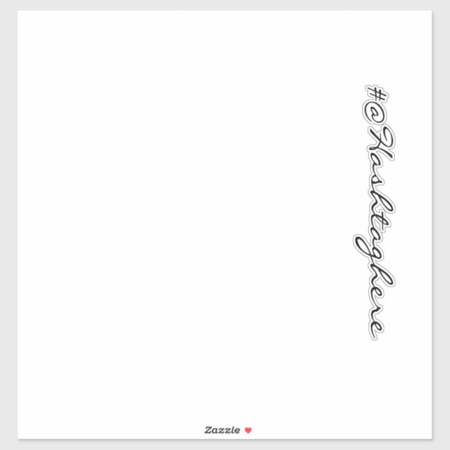 Pegatina Nombre comercial del sitio web Ventana Script Pega (Hoja)