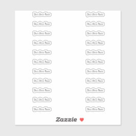 Pegatina Nombre de almacén de personalizado múltiple