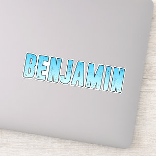 Pegatina Nombre de Benjamin