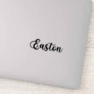 Pegatina Nombre de Easton - Caligrafía manuscrita