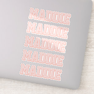 Pegatina Nombre de la pluma pregráfica