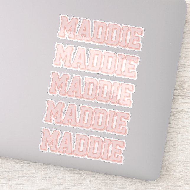 Pegatina Nombre de la pluma pregráfica (Detalle)