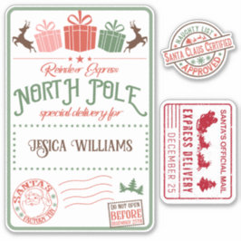 Pegatina nombre de los niños de los partos especiales de Sa