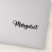 Nombre de Margaret - Caligrafía manuscrita