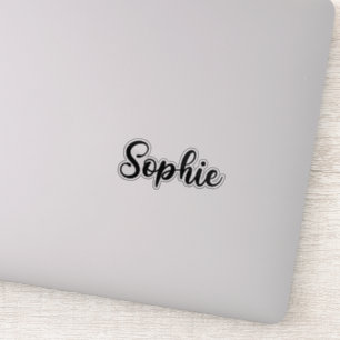 Pegatina Nombre de Sophie - Caligrafía manuscrita