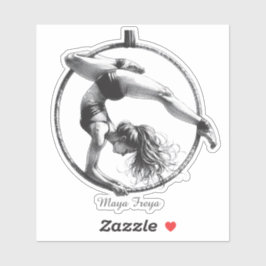 Pegatina Nombre del armazón aéreo de Lyra